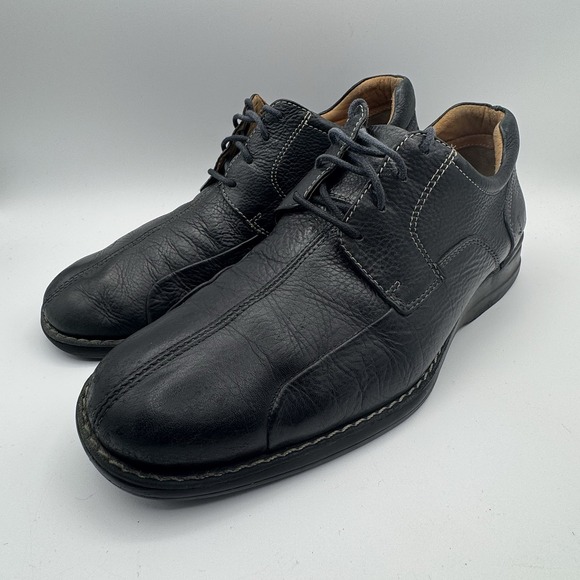 Johnston & Murphy Shuler Bicycle Shoe Mens 9M Tumbled Sheepskin Soft Leather - Picture 1 of 8